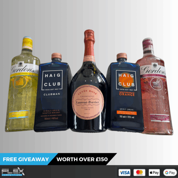 £150 BOOZE HAMPER - FREE GIVEAWAY