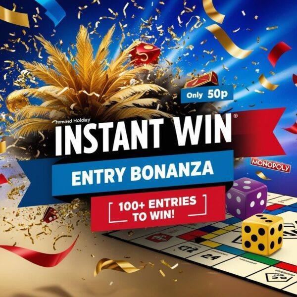 Instant Entry Competition - Only 50P Per Entry