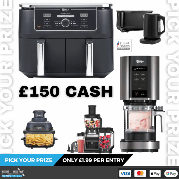 Pick Your Prize – Ninja Edition!