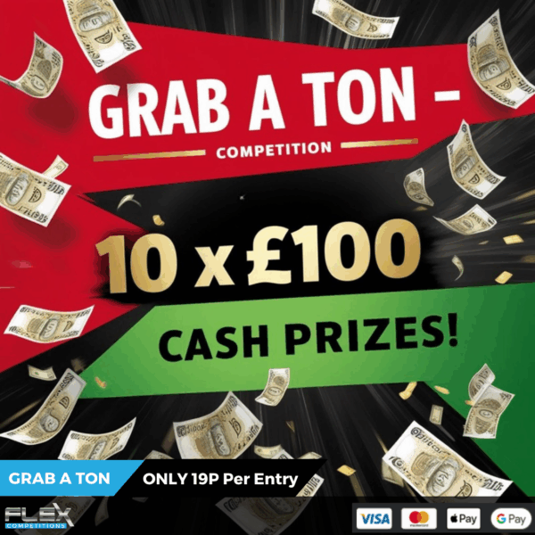 💥 GRAB A TON FOR 19P – Instant Win Game 💥