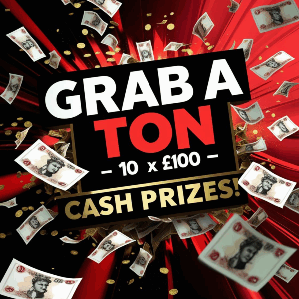 💵 GRAB A TON for 39P 💵- Instant Win Game