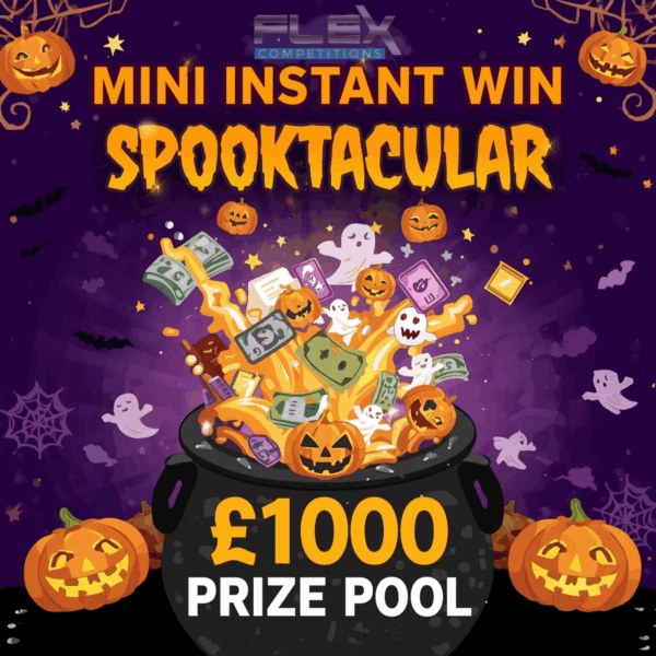 Mini Instant Win Spooktacular - £1000 Prize Pool🎃