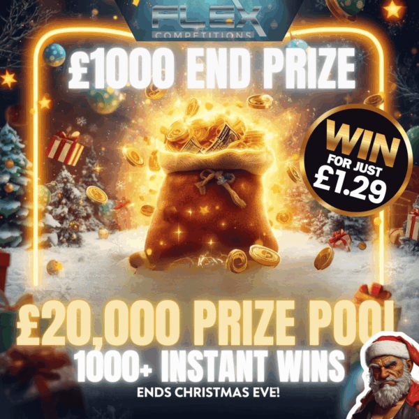 🎄FLEX £20,000 CHRISTMAS CASH🎄 £1000 END PRIZE 🎅