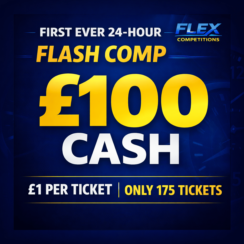 £100 CASH – 24 HOUR FLASH COMPETITION