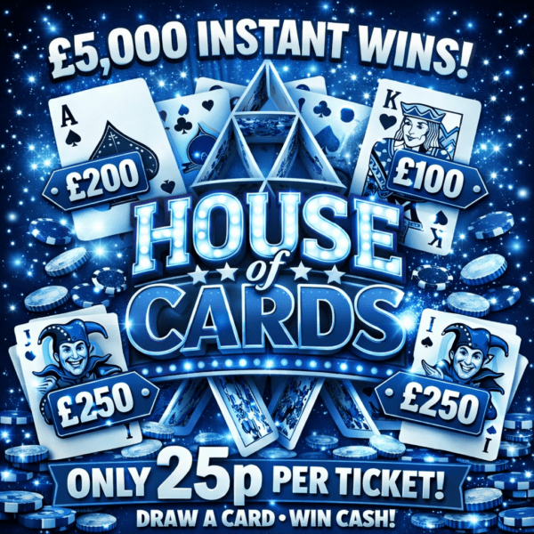 House of Cards - £5,000+ Prize Pool