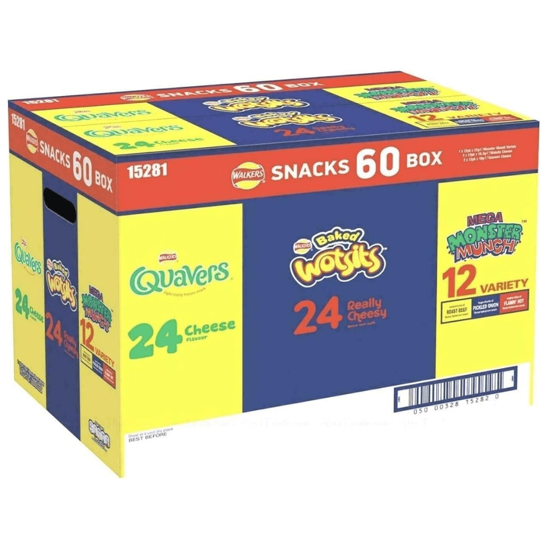 Variety 60x Box of Walkers Crisps