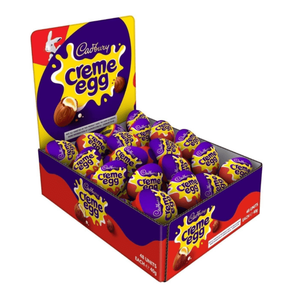 FULL BOX 48 Cadbury Creme Eggs