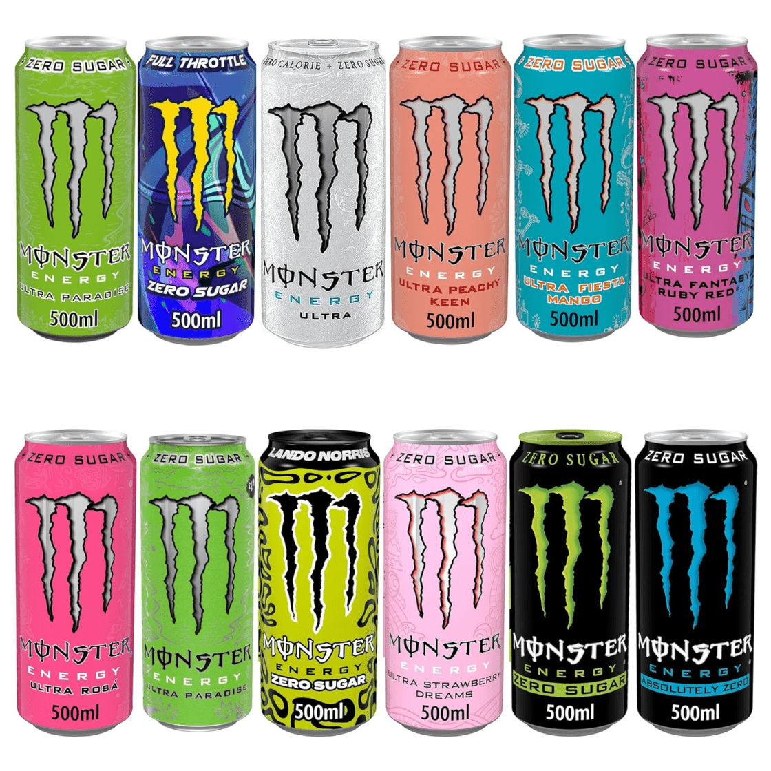 12 PK Monster Energy Variety Pack