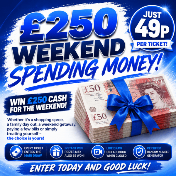 £250 Weekend Spending Money 💷