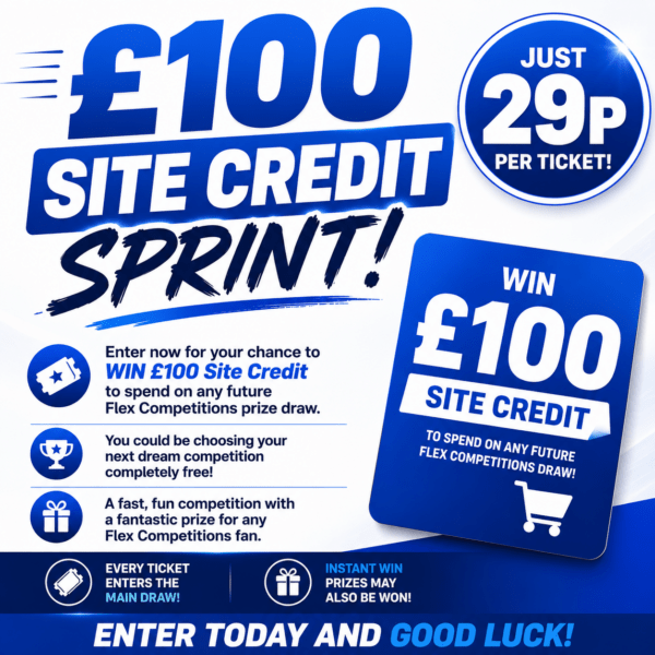 £100 Site Credit Sprint ⚡