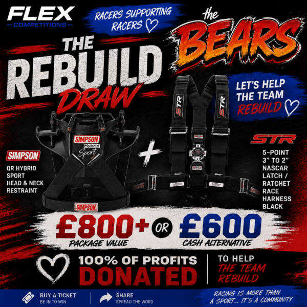 🏁 RACERS SUPPORTING RACERS – THE REBUILD DRAW 🏁
