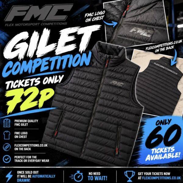 FMC Branded Gilet Competition – Only 72p!