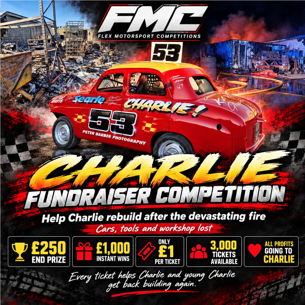 🏁 FMC CHARLIE BARBER'S WORKSHOP FIRE FUNDRAISER ❤️